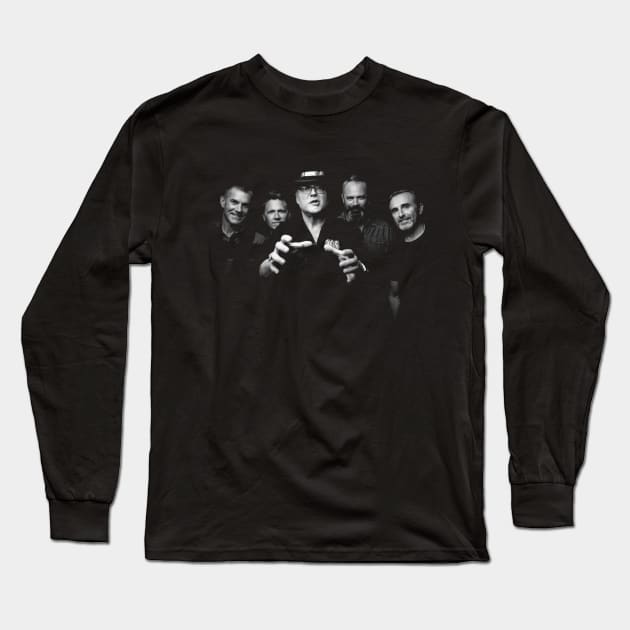 Groovy Jams Elevate Your Style with Traveler Band Tees Long Sleeve T-Shirt by Silly Picture